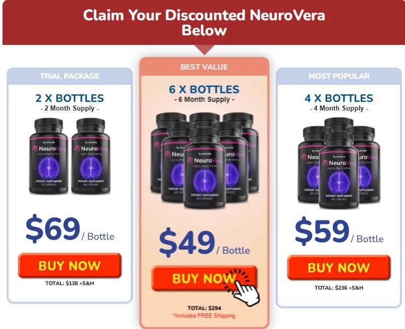 3 Days Neurovera Offer